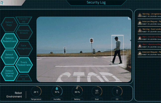 Una minicar con drone per la pubblica sicurezza