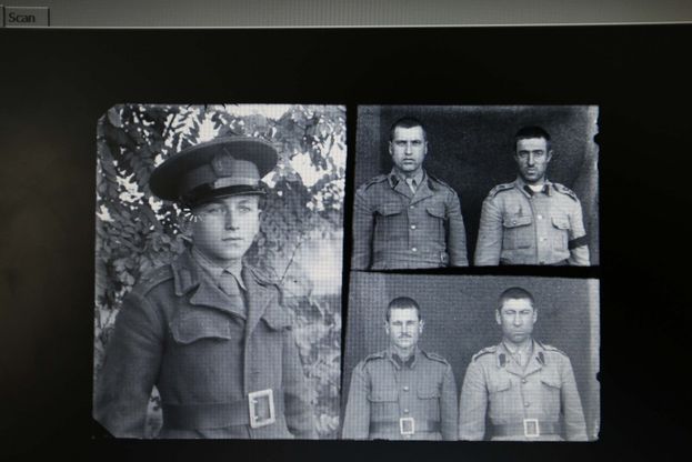 Prima Guerra Mondiale, le foto del soldato in digitale
