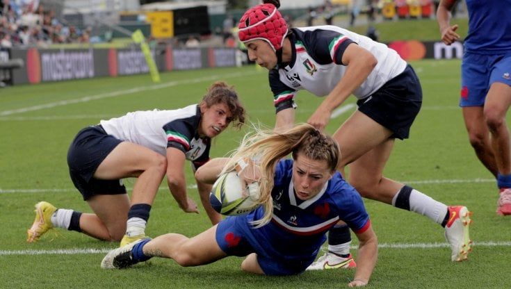 Rugby donne, Mondiale finito per l'Italia: la Francia domina e va in semifinale