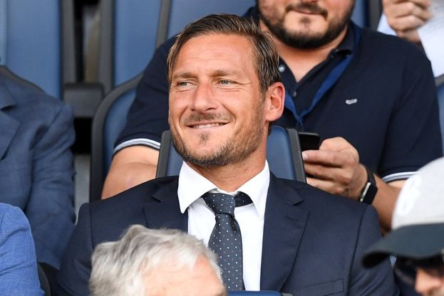 Prima da dirigente per Totti: in tribuna a Bergamo per Atalanta-Roma
