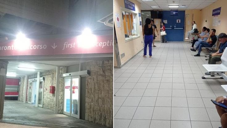 Un solo medico di turno: una notte nei pronto soccorso tra attese infinite, rabbia e pizze d’asporto
