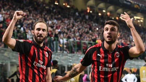 Milan-Olympiacos 3-1, Cutrone e Higuain ribaltano i greci