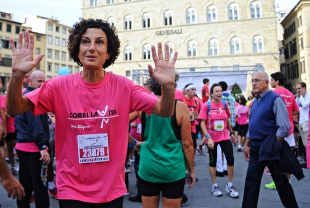 Agnese Renzi, Morandi e gli altri: in 35mila di corsa a Firenze 