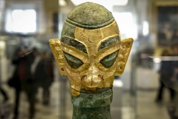 Maschere in bronzo e i misteri della Cina al Mann