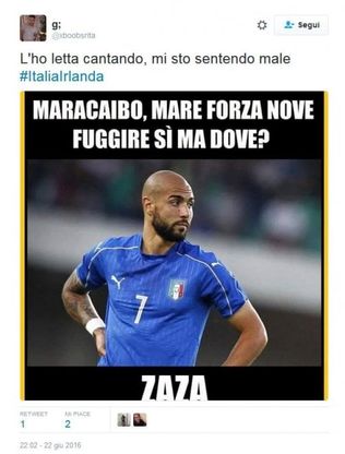 Italia-Irlanda, i tweet imperdibili