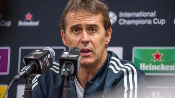 Lopetegui: ''Una sfida emozionante reinventare il Real senza Ronaldo''