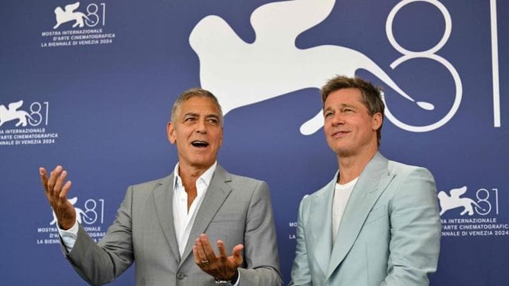 Alla Mostra i ‘lupi’ George&Brad. Clooney sull’appello a Biden a ritirarsi: “Lo ringrazio per il coraggio, non è facile mollare il potere”