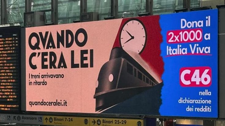 L’aforisma di Renzi è un allarme per i treni, emergenza nazionale