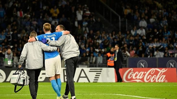 De Bruyne operato: “Sta bene, ora la riabilitazione”