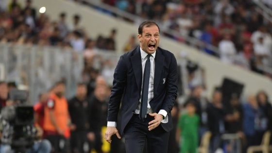 Juventus, Allegri: "Una gara di testa. Ronaldo? Lo abbiamo preso per vincere queste partite"