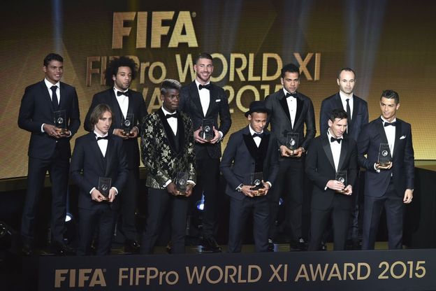 Lo spettacolo del Pallone d'oro 