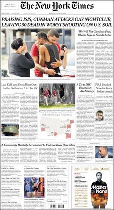 Strage a Orlando, le prime pagine dei quotidiani dal mondo