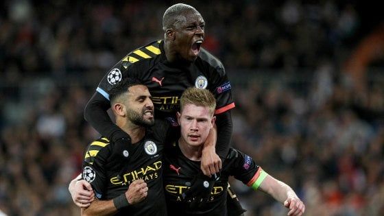 Real Madrid-Manchester City 1-2, Gabriel Jesus e De Bruyne firmano il ribaltone