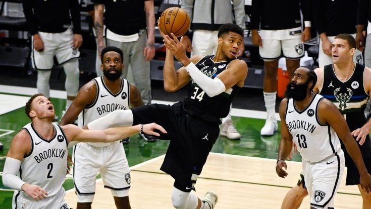 Basket, playoff Nba: Milwaukee non molla, contro Brooklyn si va alla 'bella'