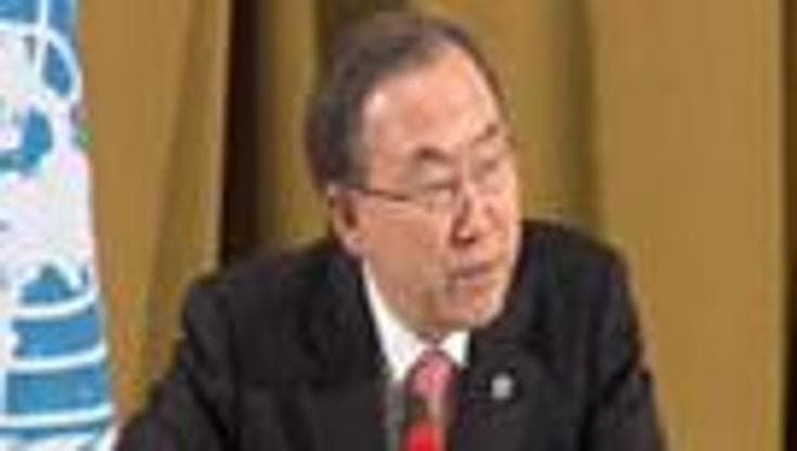 Papa, Ban Ki- Moon: "Gratitudine e rispetto per il suo impegno"