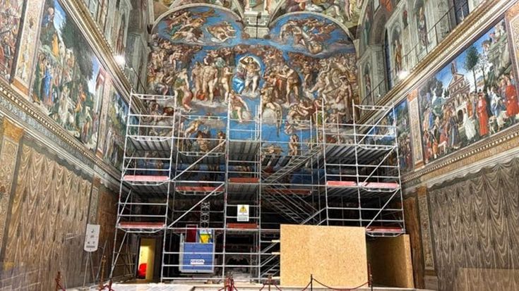 Cappella Sistina, al via una manutenzione straordinaria di tre mesi