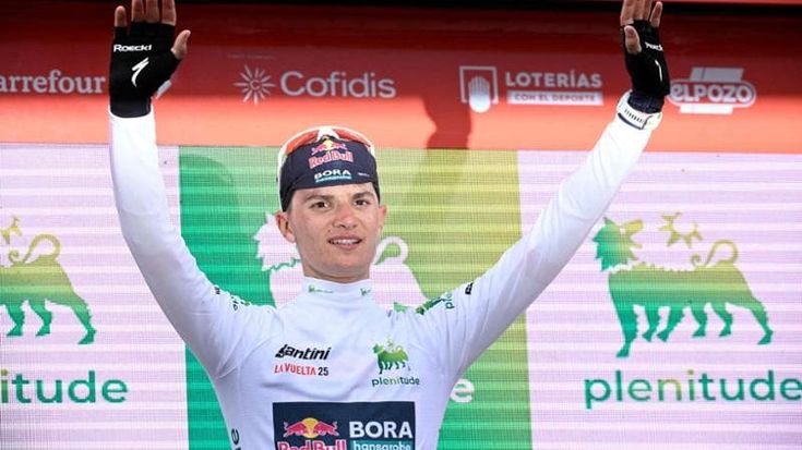 Giulio Pellizzari capitano della Red Bull al Giro d’Italia. Evenepoel e Lipowitz al Tour
