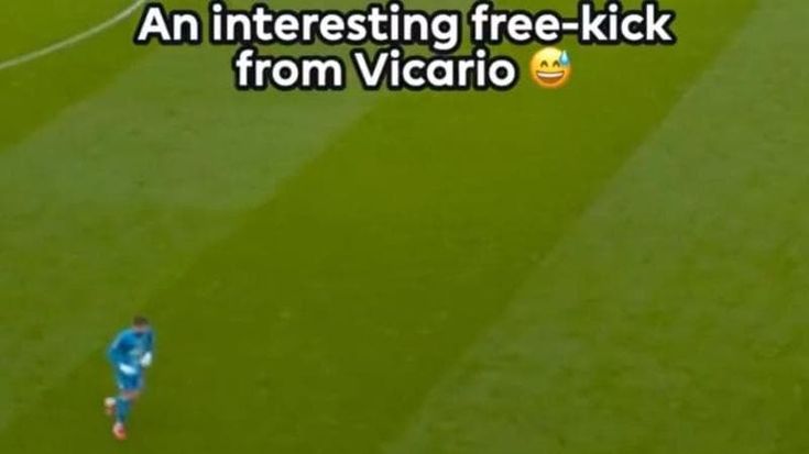 La Premier League prende in giro Vicario sull’account ufficiale: “Bel rinvio!”, poi rimuove il post