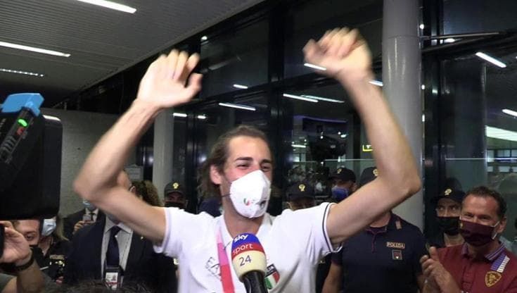 Tokyo 2020, grande festa per Tamberi a Fiumicino: "Scritta storia meravigliosa dopo anni terribili"