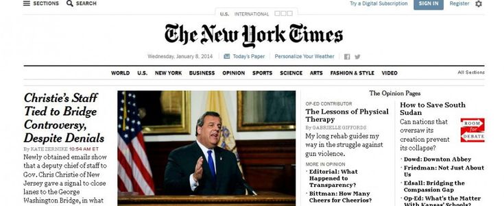 New York Times, online il nuovo sito: navigazione pi&ugrave; ricca, ed ecco i "post pagati"