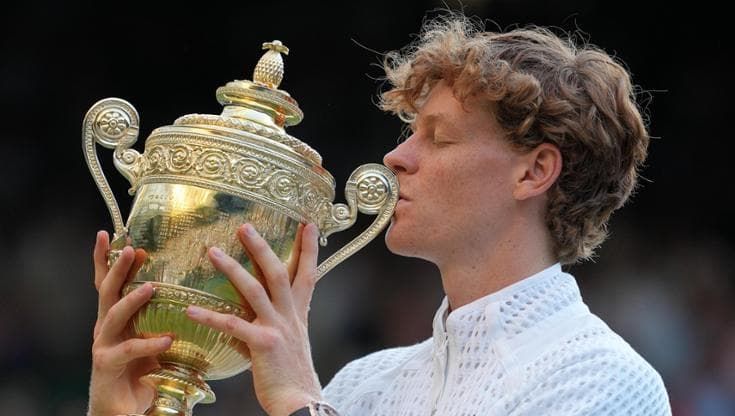 Jannik Sinner, a Wimbledon è il ritorno del re: quinto successo in uno Slam