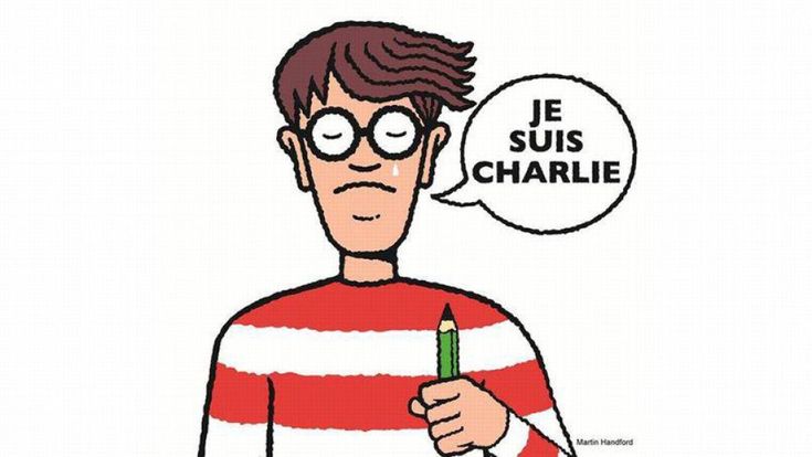 Charlie Hebdo, l'omaggio del disegnatore di "O&ugrave; est Charlie"