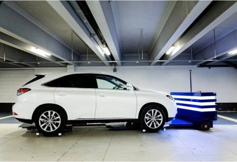 Il robot che parcheggia l'auto
