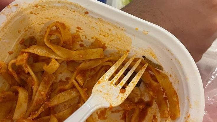 C’è un verme nel piatto: la brutta sorpresa alla mensa della scuola Vigili del fuoco. I sindacati: “Scarsa igiene”