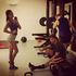 Belen compie 30 anni: compleanno in palestra