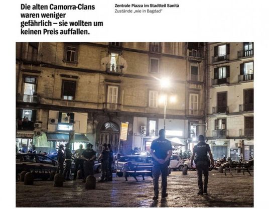 Der Spiegel pubblica un reportage su Napoli e la lotta alla camorra