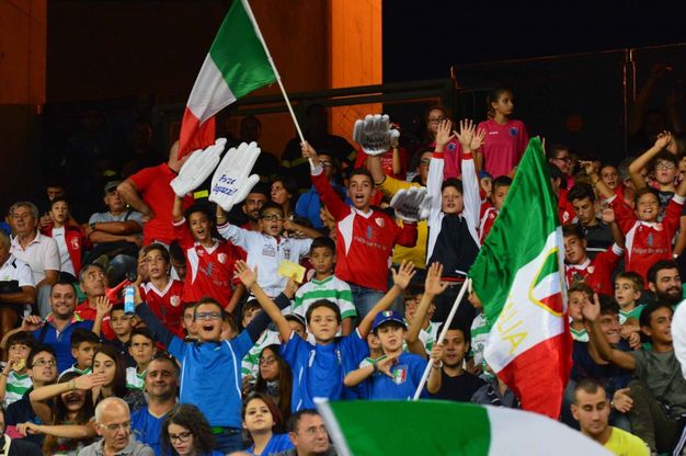 Italia-Olanda, la festa dei 50mila al San Nicola