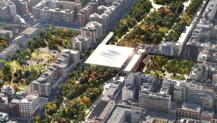 Bari, slitta al 2028 il via al cantiere del Nodo Verde di Fuksas. “Piazza Moro pronta entro l’anno”