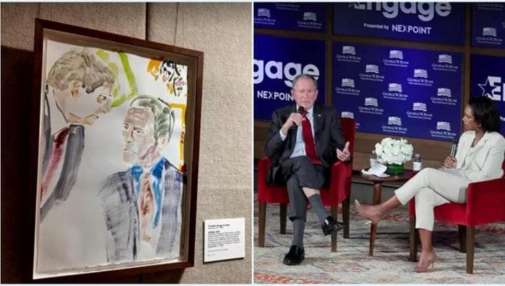 11 settembre, la mostra di George W. Bush: "Isolazionismo Usa ignora la lezione di quel giorno"