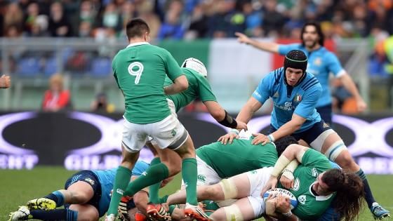 Rugby, Sei Nazioni: l'Italia dura un'ora poi crolla, l'Irlanda vince 3-26