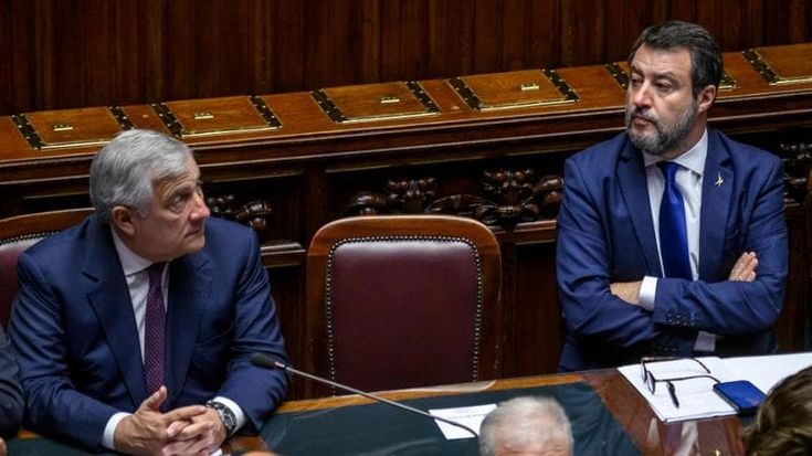Tajani contro Salvini: “Inconciliabili con Afd”. La premier sente Merz