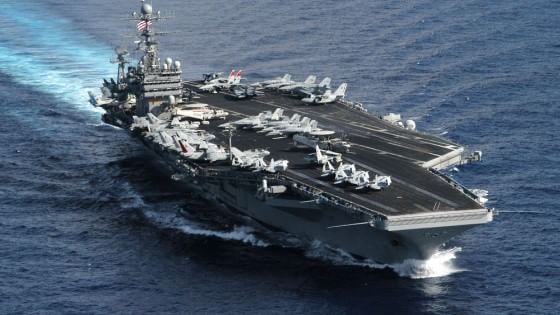 Portaerei Usa in Yemen per bloccare cargo di armi iraniane