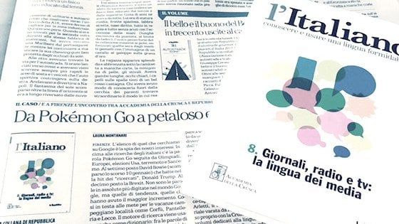 Conosci la lingua dei media? Fai il test dell'Accademia della Crusca