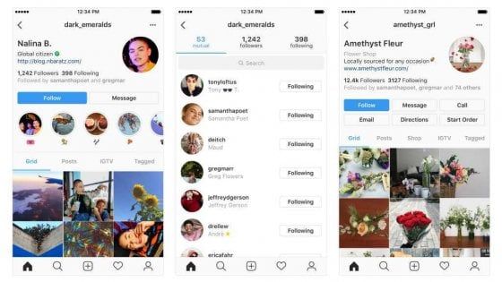 Instagram semplifica il profilo: restyling in arrivo