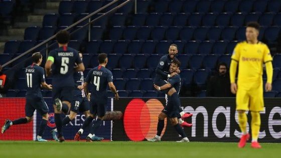 Champions, Psg-Borussia Dortmund 2-0: Neymar e Bernat sfatano il tabù quarti