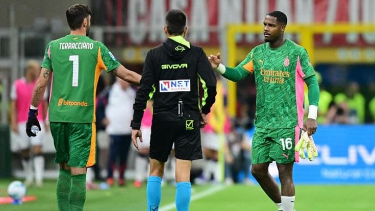 Milan-Bologna: si fa male Maignan, in porta va Terracciano
