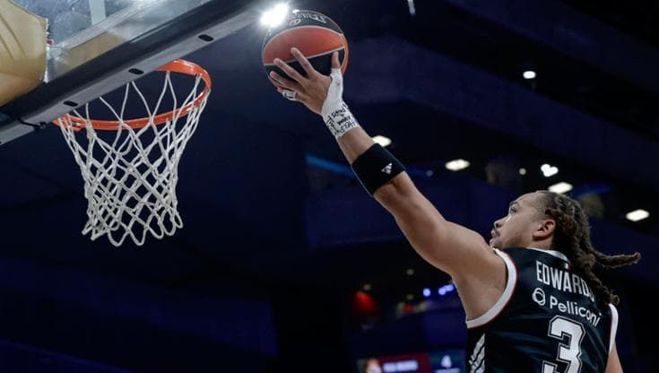 Virtus solo un passo dietro al Real, a Edwards e i suoi fratelli mancano tre minuti