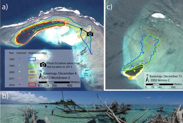 Cinque isole del Pacifico sommerse dal mare, prime vittime del cambiamento climatico