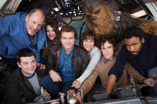 'Star Wars', la foto di gruppo per lo spin-off su Han Solo