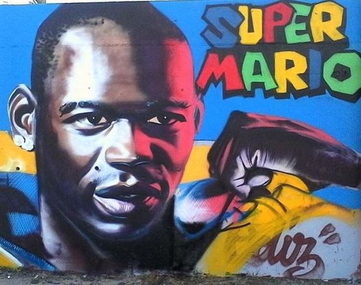 Tifosi pazzi per Balotelli: a Nizza spunta il murale di Super Mario 