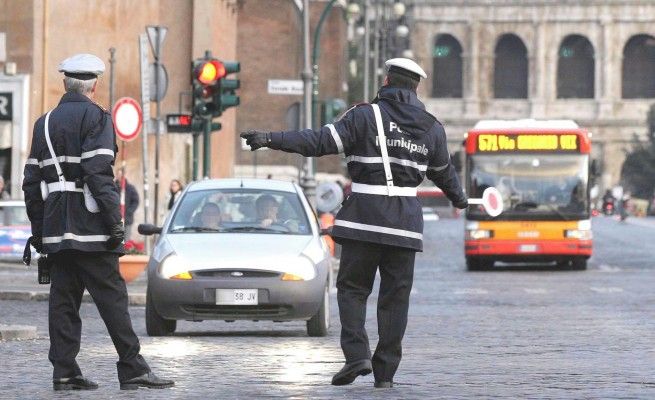 I vigili urbani ancora in protesta<br />"Occuperemo il Campidoglio"