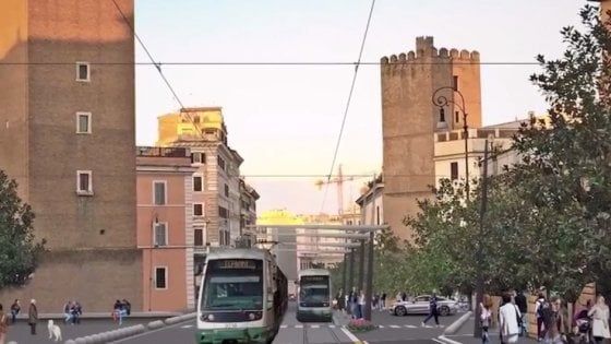 Roma, tram Fori Imperiali-piazza Vittorio: "Cantiere nel 2019, consegna nel 2020"