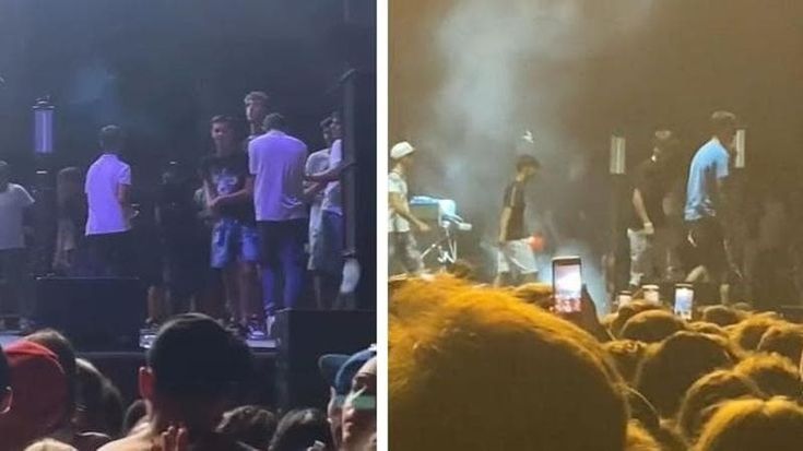 Fan invadono il palco di Geolier ai Cantieri culturali: saltato il concerto. Sotto accusa la sicurezza