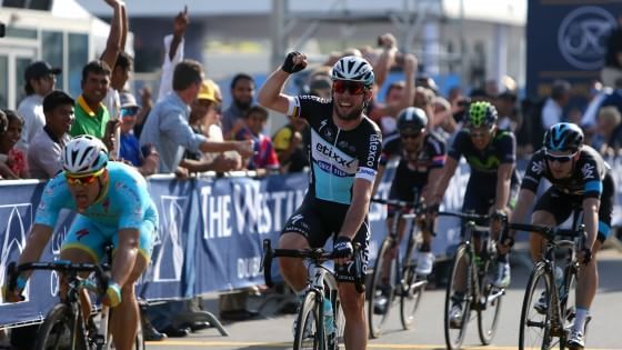 Ciclismo, Dubai Tour: subito sprint di Cavendish