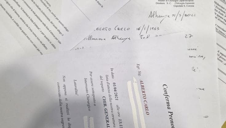 In lista di attesa da oltre quattro anni per un’operazione chirurgica: “Non voglio nel privato”