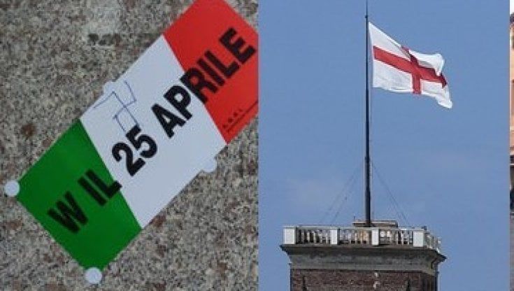 Genova, il Comune celebra la Festa di San Giorgio, pioggia di messaggi: "La vera Festa è il  25 Aprile antifascista"
